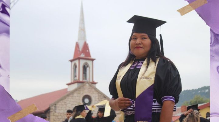 Josefina, la mujer rarámuri que se graduó como abogada en Chihuahua