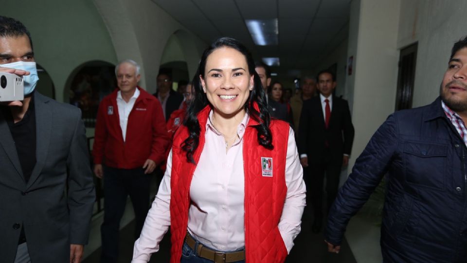 Alejandra del Moral asumió este jueves como coordinadora por la Defensa del Estado de México del PRI.