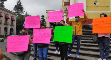 Que la encuentren: compañeros de Itzel protestan en Xalapa