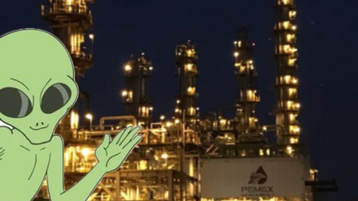 ¡Los marcianos llegaron ya! Captan luces extrañas en refinería de Tula | VIDEO