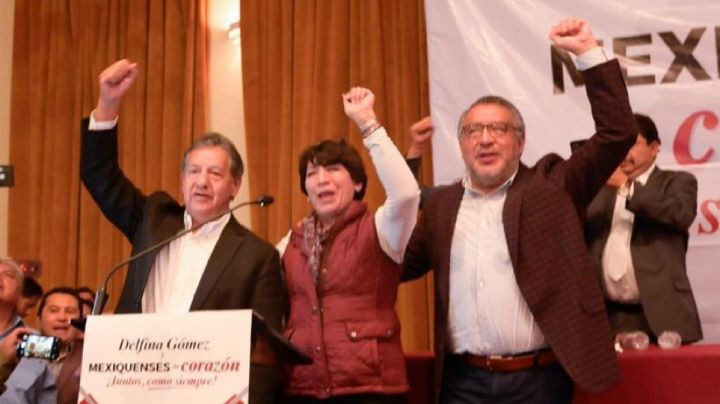 "Se quedarán con las ganas de vernos divididos"; Higinio Martinez cierra filas con Delfina Gómez