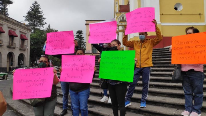Que la encuentren: compañeros de Itzel protestan en Xalapa