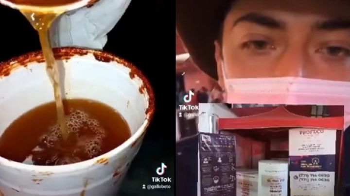 ¡Ojo! Venden "micheladas de agua" en Feria de Pachuca, exhiben local en Tik tok