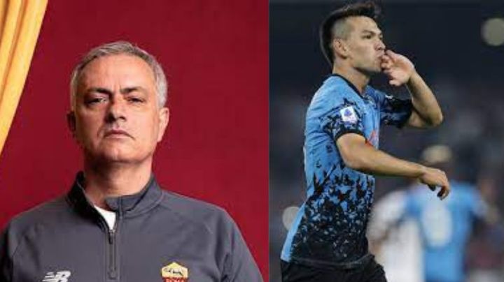 Mourinho vs “Chuky” Lozano, el entrenador se descargó en su contra