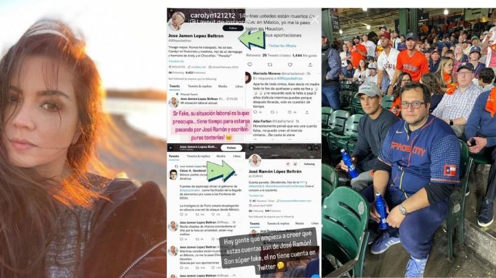 Las cuentas Fake de José Ramón López Beltrán