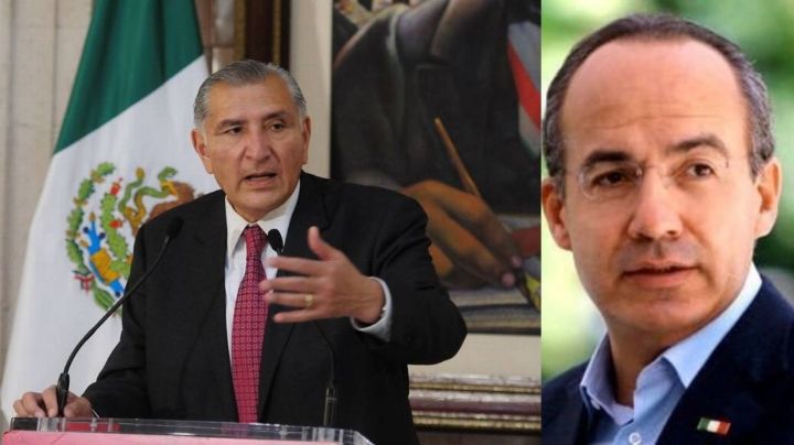 Adán Augusto revela investigación contra Felipe Calderón; "anda perdido", revira el expresidente