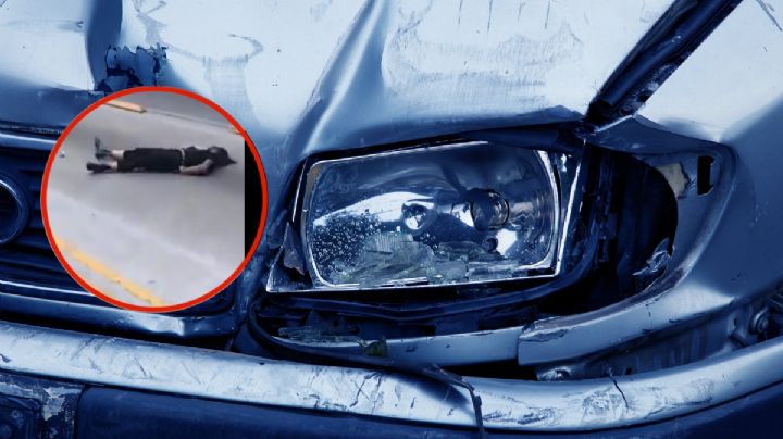 VIDEO: Camioneta atropella a menor sobre los carriles del Mexibús en Ecatepec