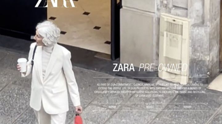 ¿Greenwashing?: Zara plantea vender ropa de segunda mano