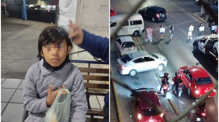 Localizan en la Central de Abastos a niña de 8 años que estaba desaparecida