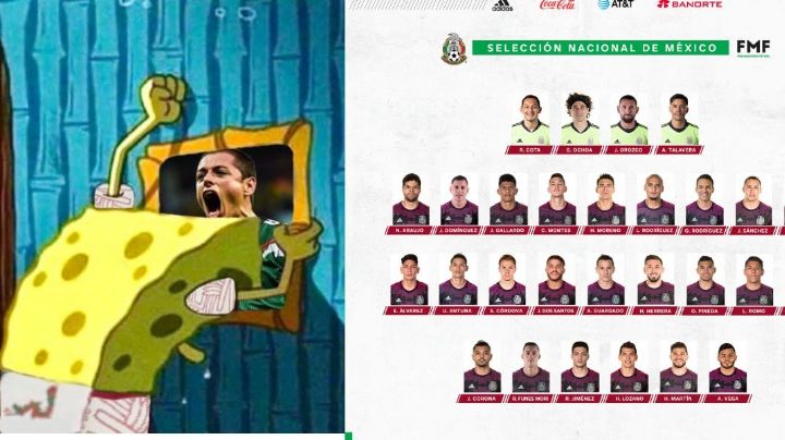 Chicharito, fuera de la selección; pero los MEMES sí lo convocaron