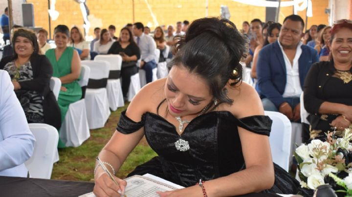 ¡Dijo que sí! Realizan primer matrimonio igualitario en Tlahuelilpan | Fotos