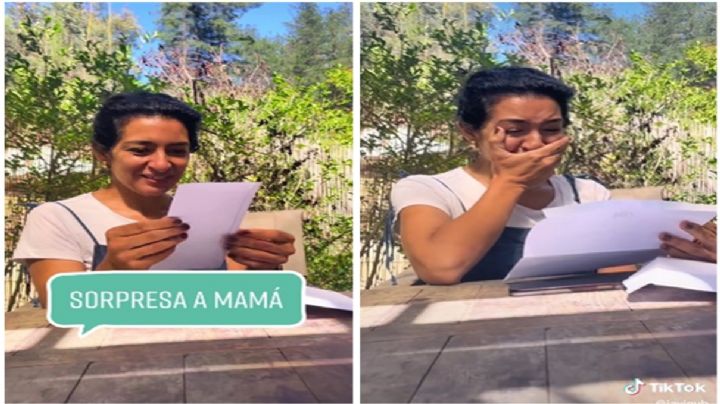 Hija se cambia el apellido paterno por el materno; su madre lo descubre y así reacciona