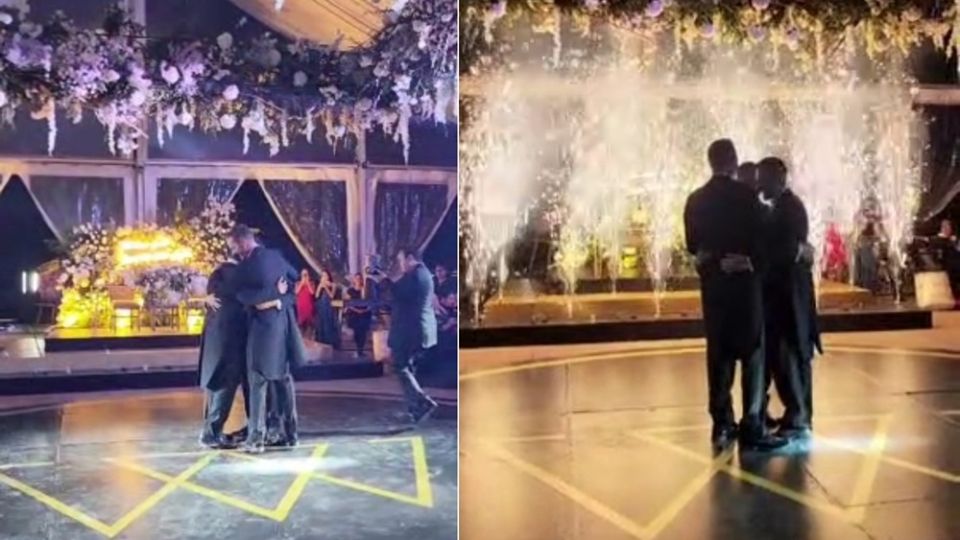 El fin de semana se llevó a cabo una gran celebración donde tres enamorados hombres unieron sus vidas ante decenas de invitados; en Aguascalientes se desata la polémica