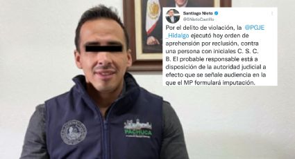 Fincan cargo por violación a regidor de Pachuca Christian CB que golpeo a polis