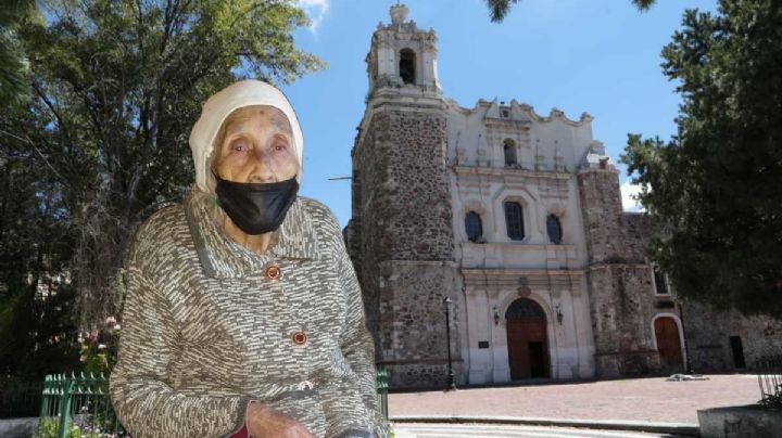 Abuelita sobrevive vendiendo huevos con confeti en Feria de San Francisco, Pachuca