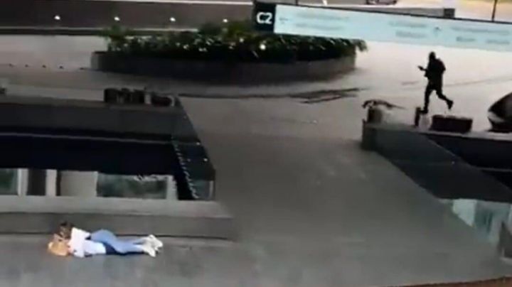 VIDEO: Mujer se convierte en escudo humano en balacera Plaza Andares en intento de secuestro de empresario