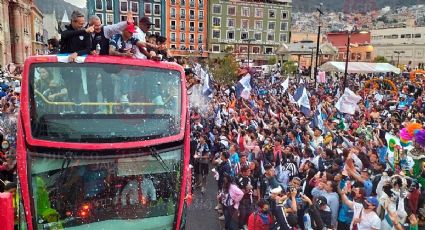 Ante miles de tuzos, así fue el desfile del Pachuca campeón de la Liga MX | FOTOS