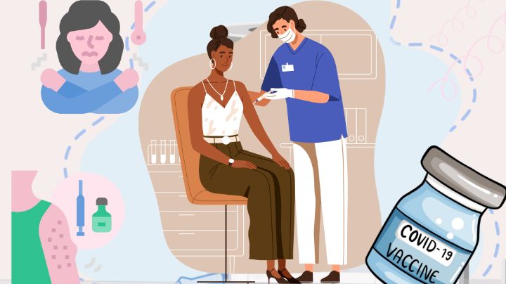 Mujeres, las más afectadas por vacuna covid