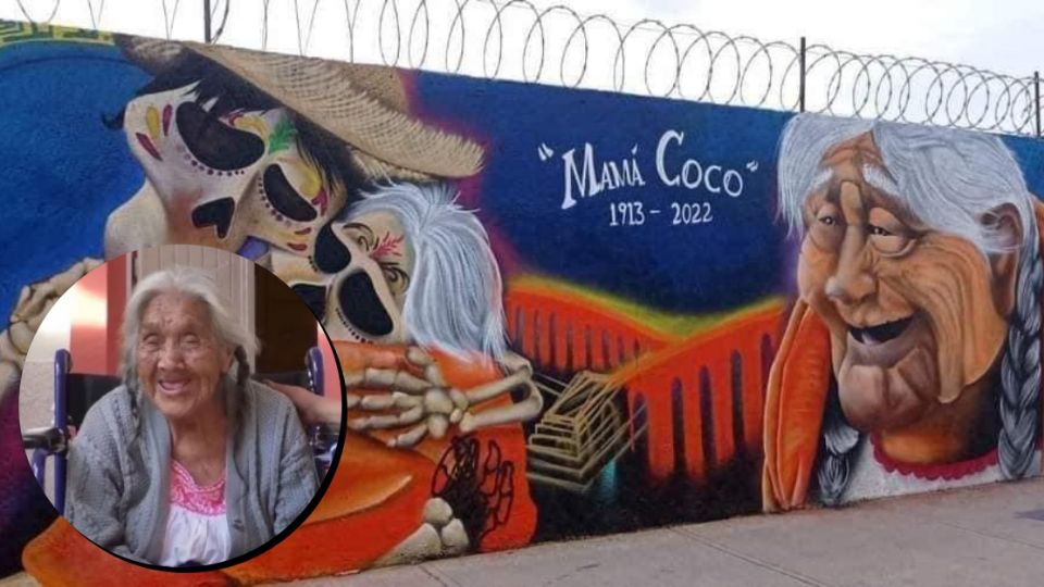 El artista Jorge Ramírez, EZRA, realizó el mural en nueve días.