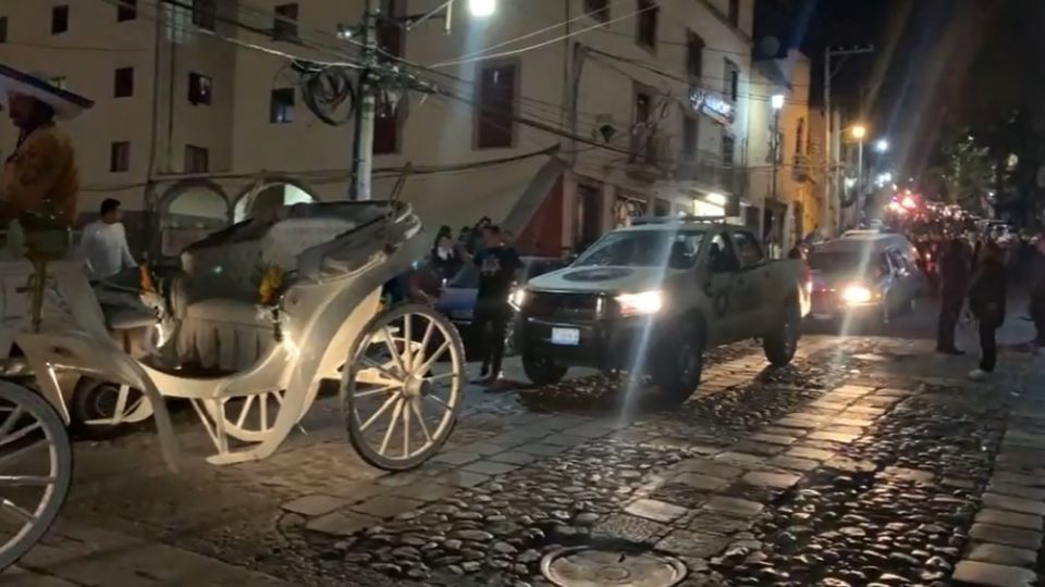 Con la Procesión de los Angelitos se abrió el programa del Festival de la Muerte en Guanajuato capital.