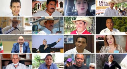 Estos son los rostros de los 17 alcaldes asesinados en gobierno de AMLO