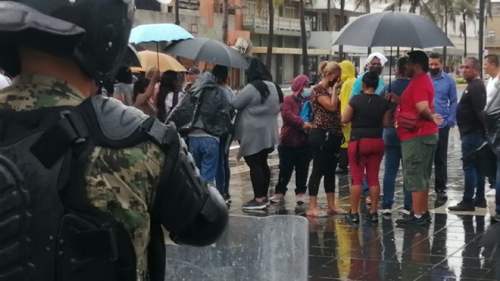 Esto se sabe del retiro de vendedores ambulantes del malecón de Veracruz