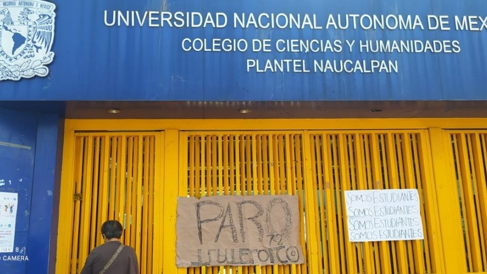 Estudiantes del CCH prolongan paro por 72 horas