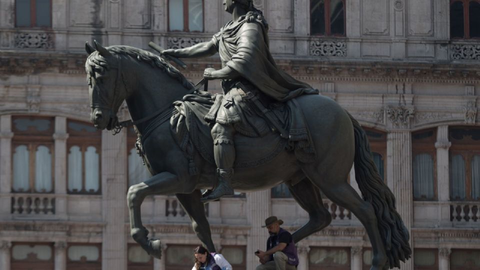 Es como se conoce a la Estatua ecuestre de Carlos IV