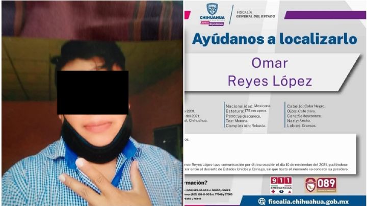 "Estoy extraviado y cansado" el último mensaje de Omar en 2021; localizan sus restos