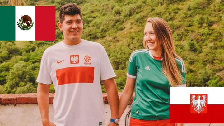 Polaca y leonés, los divide el mundial pero los une el amor
