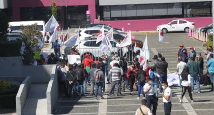 Irrumpen en sede del INE previo a la marcha del domingo