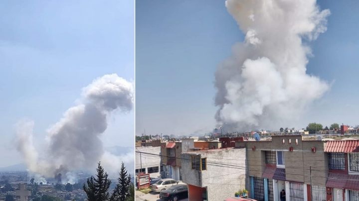VIDEO: Explota otro polvorín en Tultepec; se reportan dos lesionados