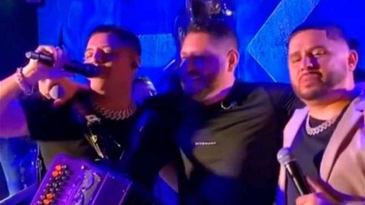 Jugadores de Cruz Azul asistieron al 'pachangón' donde estuvo cantante de Grupo Firme