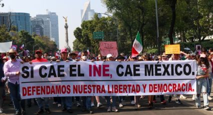 Marcha en defensa del INE, striptease del conservadurismo: AMLO