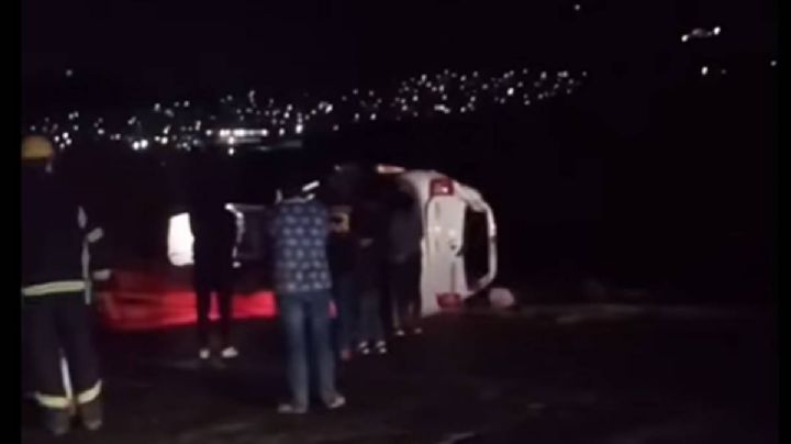 Seis personas lesionadas en accidente vial sobre el Corredor Turístico en Hidalgo