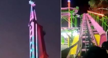 VIDEO: Fallas en juegos mecánicos de la Feria Yucatán Xmatkuil provocan miedo