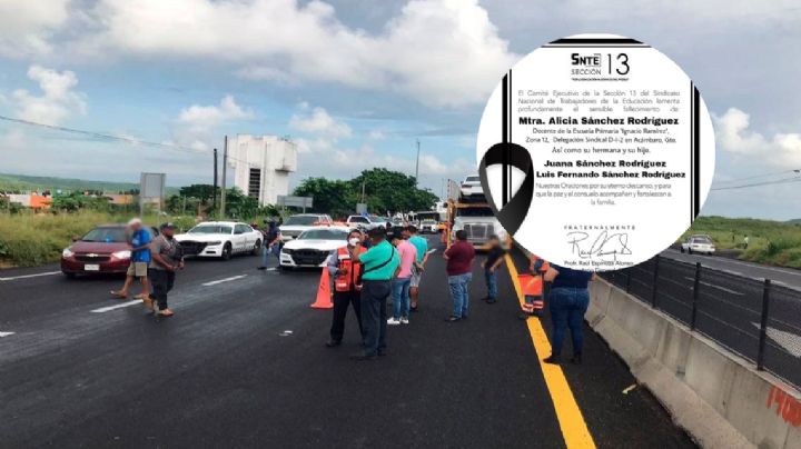 Fallecen maestra de Acámbaro, su hermana y su hijo