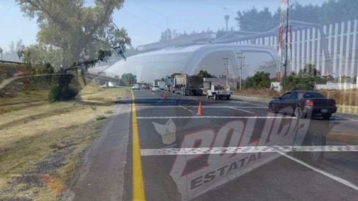 México-Pachuca: roban camioneta cargada con cigarros y se desata persecución