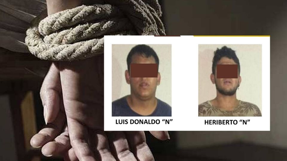 Ambos sujetos fueron detenidos durante el rescate del comunicador