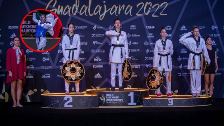 Leslie Soltero, la mexicana que logró ser campeona mundial de Taekwondo en Guadalajara