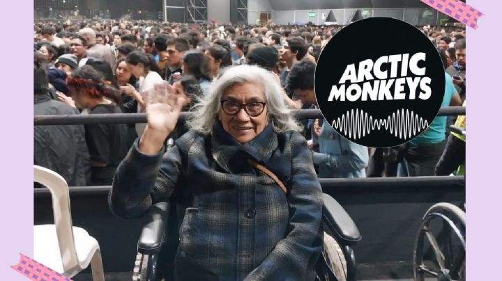 Abuelita en silla de ruedas asiste a concierto de Arctic Monkeys: ¡tenía que ver a Alex Turner!