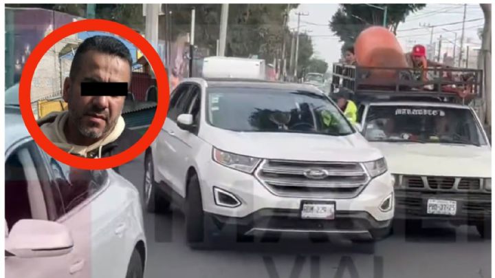 VIDEO: Conductor atropella a reportero y a policía en panteón San Nicolás Tolentino