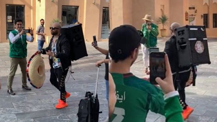 VIDEO Fierro viejo en Qatar: mexicanos llevan el sonido a las calles del Mundial