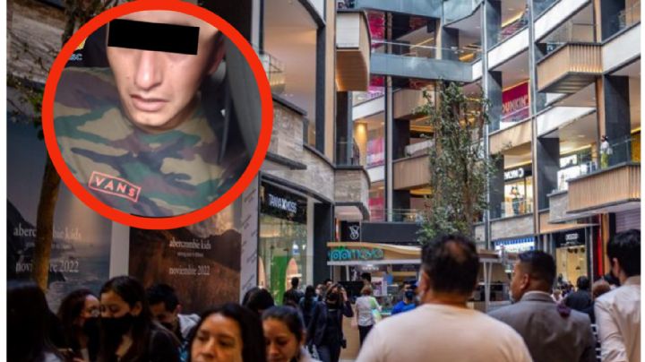 Asalta, huye y lo atrapan en Mitikah: de película