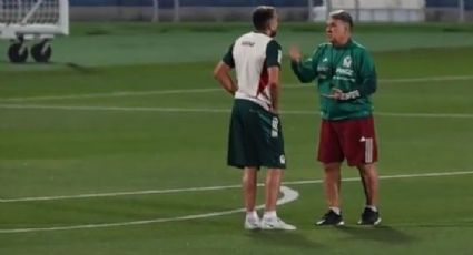 Así fue la polémica discusión entre El Tata Martino y Héctor Herrera en entrenamiento en Qatar