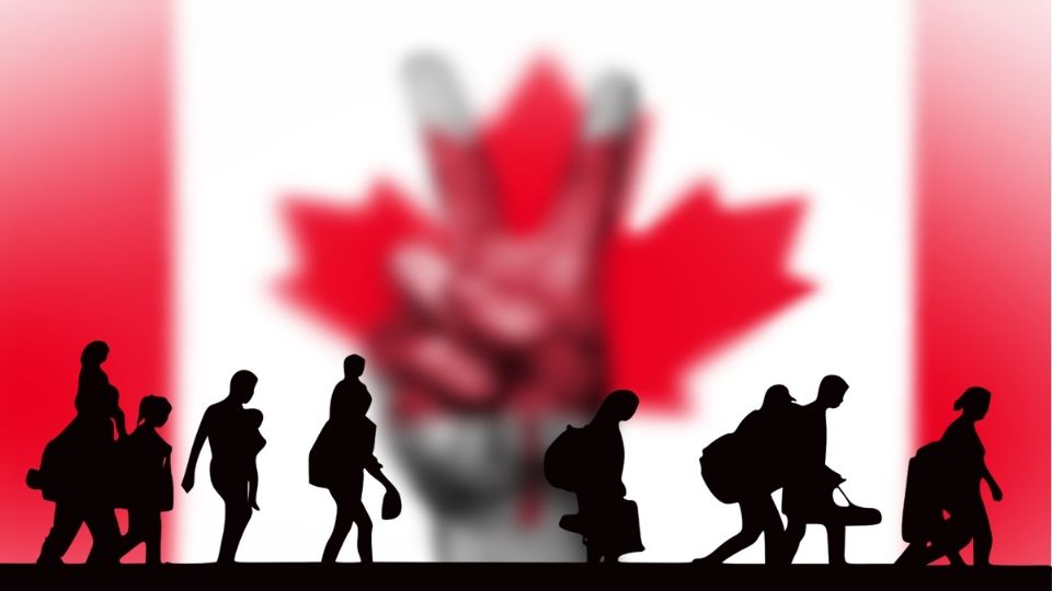 Canadá tiene como objetivo recibir para 2025 a más millones de migrantes. 