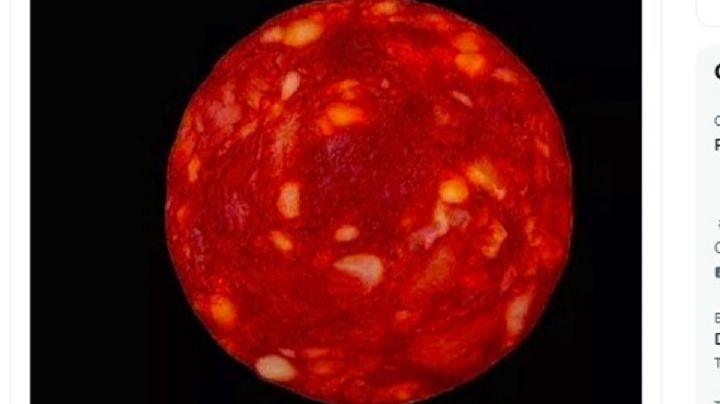 Científico hace pasar imagen de chorizo por foto de estrella, se viraliza y pide disculpas