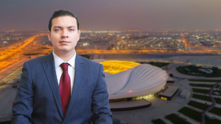 Síndico de Actopan presume viaje a Qatar 2022 y trabaja desde Zoom | FOTOS