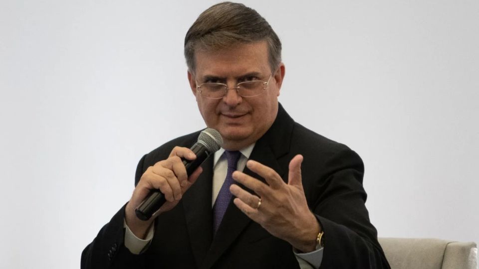 El secretario de Relaciones Exteriores, Marcelo Ebrard