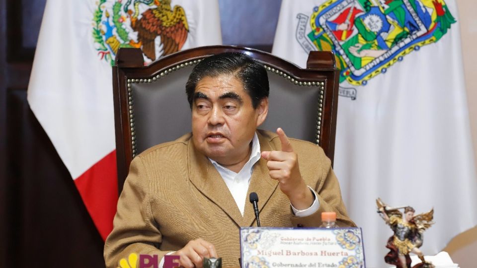 Miguel Barbosa, gobernador de Puebla